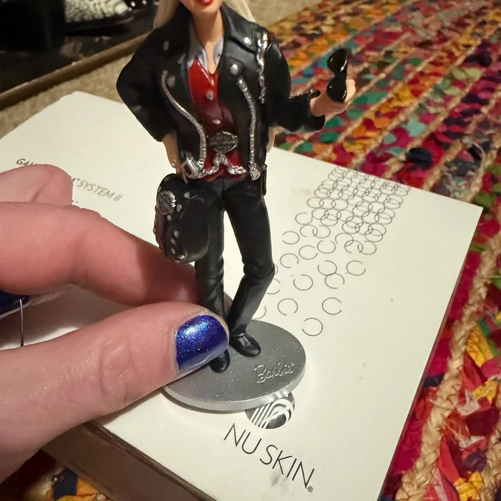 VINTAGE HARLEY DAVIDSON BARBIE hallmark ornament